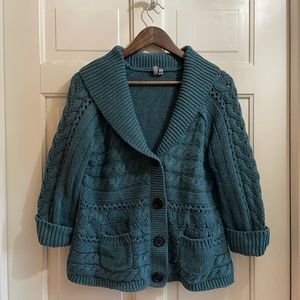 Xl chunky knit cardigan